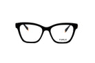 FURLA FURLA VFUB05 Optical Frame shiny ligjt gold rectangular / squared optical frame for Women