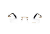 CHOPARD CHOPARD VCHM38 Optical Frame shiny light gold-black round/oval/panthos optical frame for Women