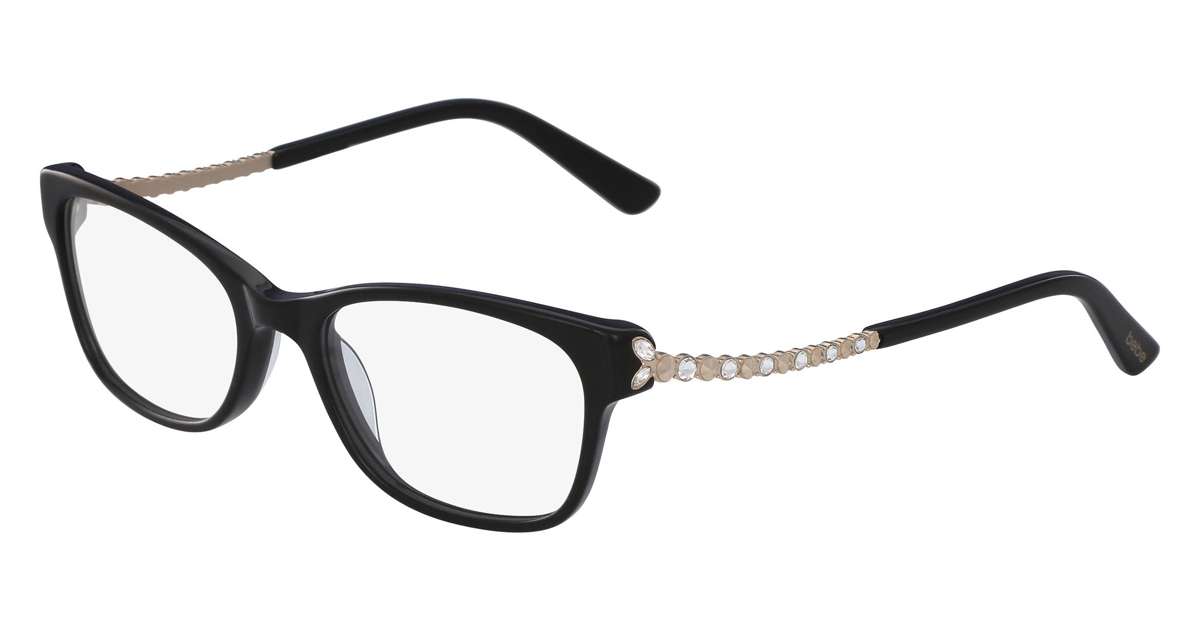 Explore BEBE BB5130 Optical Frame for Women. Best price eyeglasses, Best price eyeglasses with authentic quality and stylish comfort. Buy online now.