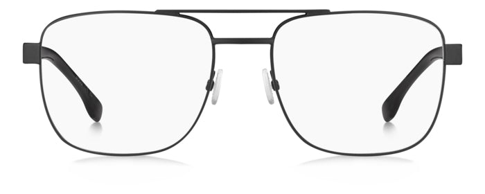 BOSS BOSS BOSS 1988 Optical Frame matte black rectangular / squared optical frame for Women