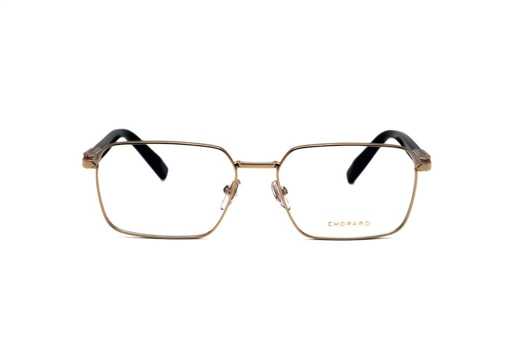 CHOPARD CHOPARD VCHM36 Optical Frame shiny black-light gold rectangular / squared optical frame for Women
