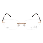 ONE DEGREE ONE DEGREE OD2007 Optical Frame rosegold round/oval/panthos optical frame for Women