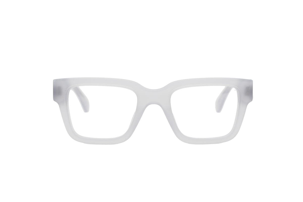 OFF WHITE OFF WHITE OW5028 Optical Frame white rectangular / squared optical frame for Men