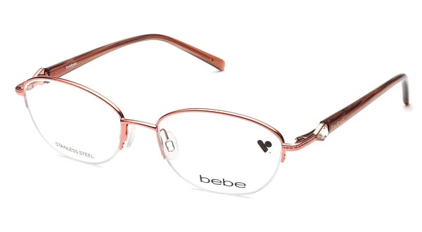 Get BEBE BB2010 Optical Frame for Women. Budget optical frames, Best price eyeglasses with authentic quality and stylish comfort. Buy online now.