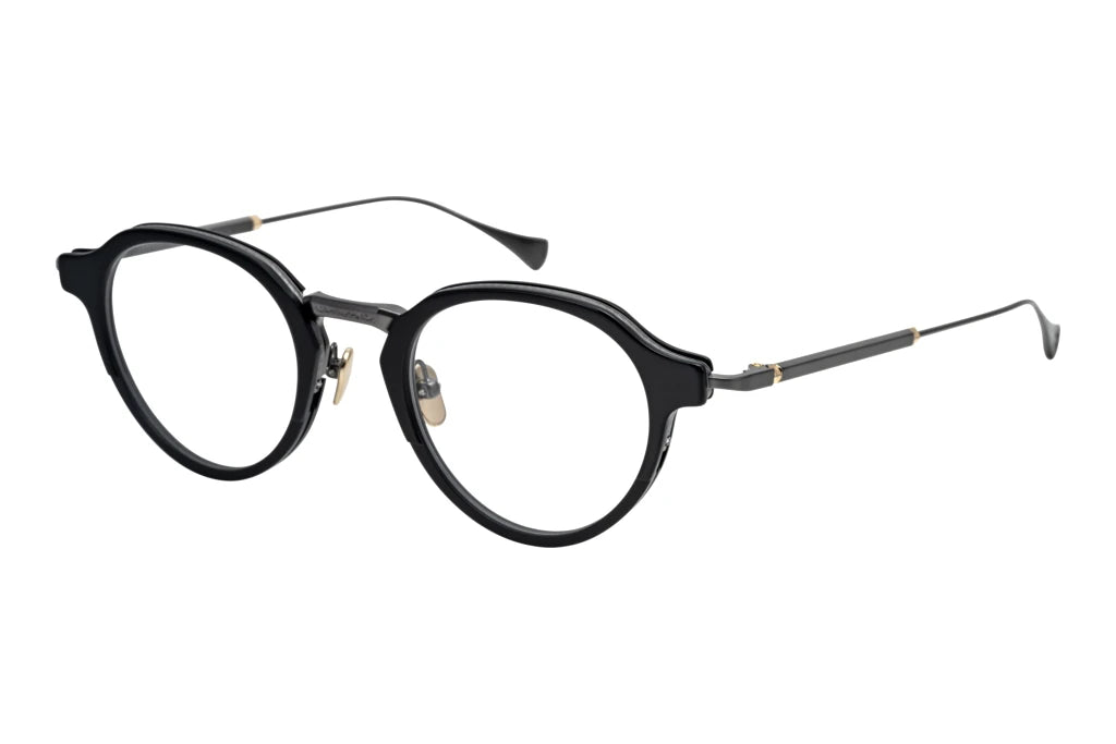 MASUNAGA MASUNAGA SERPENS Optical Frame black round/oval/panthos optical frame for Unisex