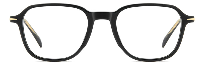 DAVID BECKHAM DAVID BECKHAM DB 1250 Optical Frame black rectangular / squared optical frame for Women