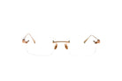 MAYBACH MAYBACH THE VISUAL I Optical Frame gold rectangular / squared optical frame for Men