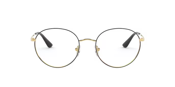 VOGUE VOGUE VO4177 Optical Frame top black/gold round optical frame for Women
