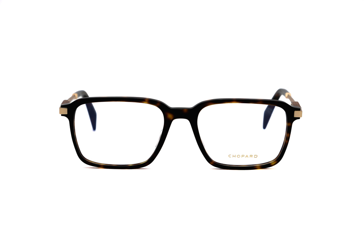 CHOPARD CHOPARD VCH426 Optical Frame shiny light gold-black rectangular / squared optical frame for Women