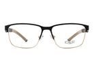IDEE IDEE ID2318 Optical Frame black/gold rectangular / squared optical frame for Unisex