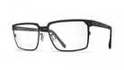 BLACKFINN BLACKFINN FAIRBANKS 1060 Optical Frame black/grey rectangular / squared optical frame for Men