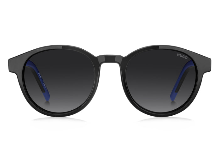 HUGO HUGO HG 1390/S Sunglass shaded grey texture round/oval/panthos sunglass for Women