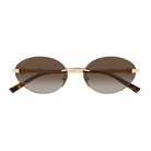 GUCCI GUCCI GG2051S Sunglass gold round sunglass for Women
