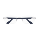 CARTIER CARTIER CT0287O Optical Frame silver squared optical frame for Men