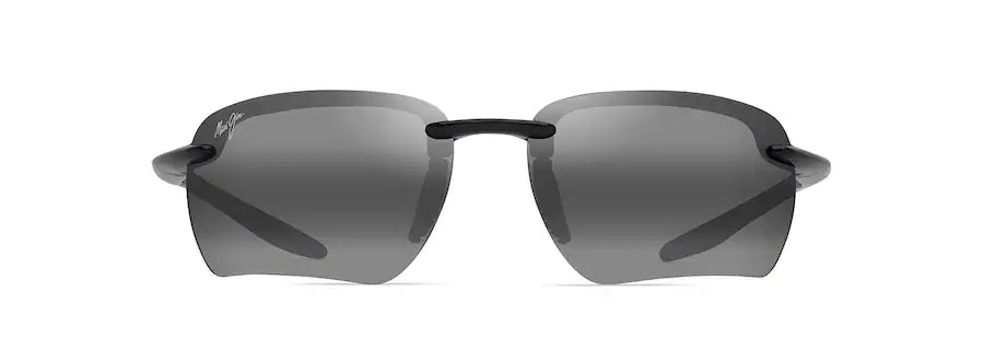 MAUI JIM MAUI JIM Hookipa Ultra G MJ0336S Sunglass shiny black squared sunglass for Unisex