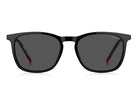 HUGO HUGO HG 1399/S Sunglass black rectangular / squared sunglass for Women