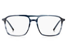 HUGO HUGO HG 1352 Optical Frame blue horn rectangular / squared optical frame for Women