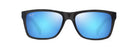 MAUI JIM MAUI JIM Kowelo MJ0345S Sunglass shiny trans dark grey squared sunglass for Unisex