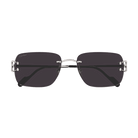 CARTIER CARTIER CT0330S Sunglass silver squared sunglass for Men