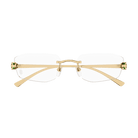 CARTIER CARTIER CT0494O Optical Frame gold directional optical frame for Women