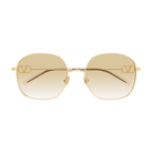 VALENTINO VALENTINO VG0028S Sunglass gold over sized sunglass for Women