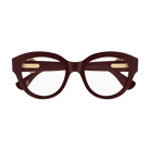 CARTIER CARTIER CT0567O Optical Frame burgundy round optical frame for Women