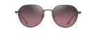MAUI JIM MAUI JIM KAULANA AF MJ0627SA Sunglass shiny brown round sunglass for Unisex