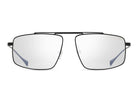 LANCIER LANCIER LSA-142 DLX142 Optical Frame black rectangular / squared optical frame for Men