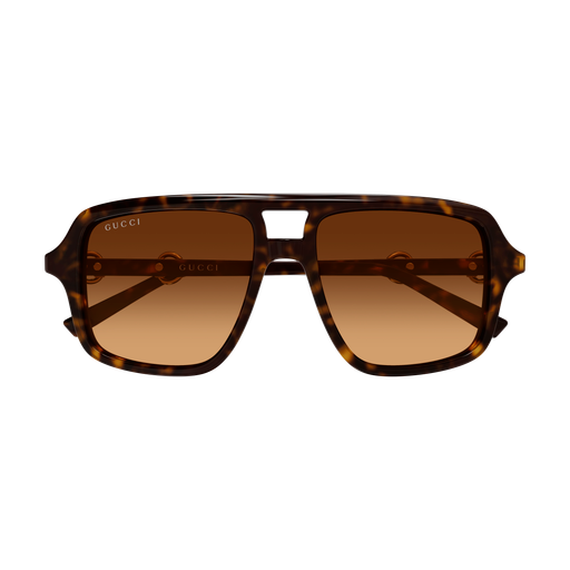 GUCCI GUCCI GG2052S Sunglass havana pilot sunglass for Women