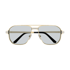 CARTIER CARTIER CT0424S Sunglass gold pilot/navigator sunglass for Men
