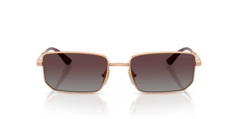 VOGUE VOGUE VO4352S Sunglass rose gold irregular sunglass for Women