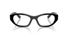 MIU MIU MIU MIU MU 03WV Optical Frame black irregular optical frame for Women