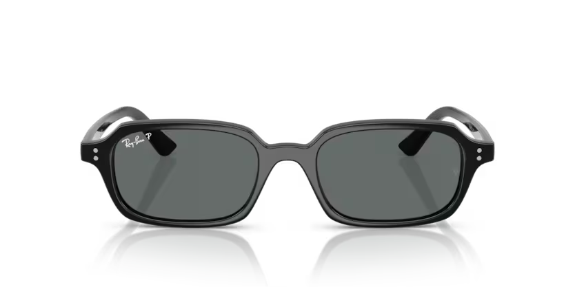 RAY-BAN RAY-BAN RB4455 Sunglass black squared sunglass for Unisex