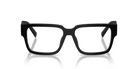 PRADA PRADA PR D10VD Optical Frame black squared optical frame for Women