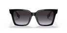 BURBERRY BURBERRY BE4335 Sunglass black squared sunglass for Women