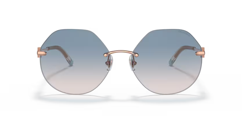 Tiffany & Co Tiffany & Co TF3077 Sunglass red irregular sunglass for Women
