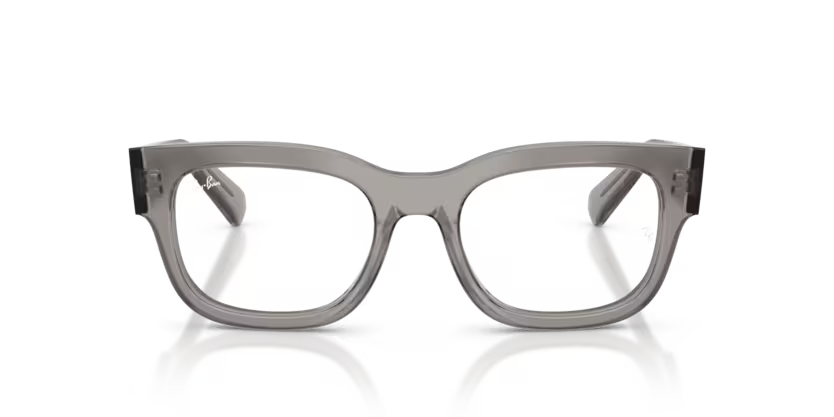 RAY-BAN FERRARI RAY-BAN FERRARI RX5528M Optical Frame transparent grey rectangular / squared optical frame for Women