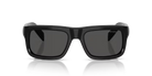 PRADA PRADA PR D11S Sunglass black squared sunglass for Women