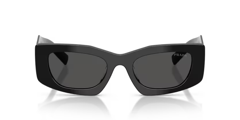 PRADA PRADA PR D03SD Sunglass black squared sunglass for Women