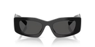 PRADA PRADA PR D03SD Sunglass black squared sunglass for Women