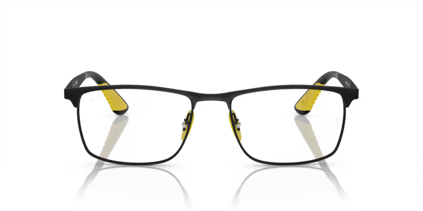 RAY-BAN FERRARI RAY-BAN FERRARI RX6516M Optical Frame black rectangular / squared optical frame for Women