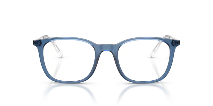 RAY-BAN RAY-BAN RX7263I Optical Frame blue squared optical frame for Unisex