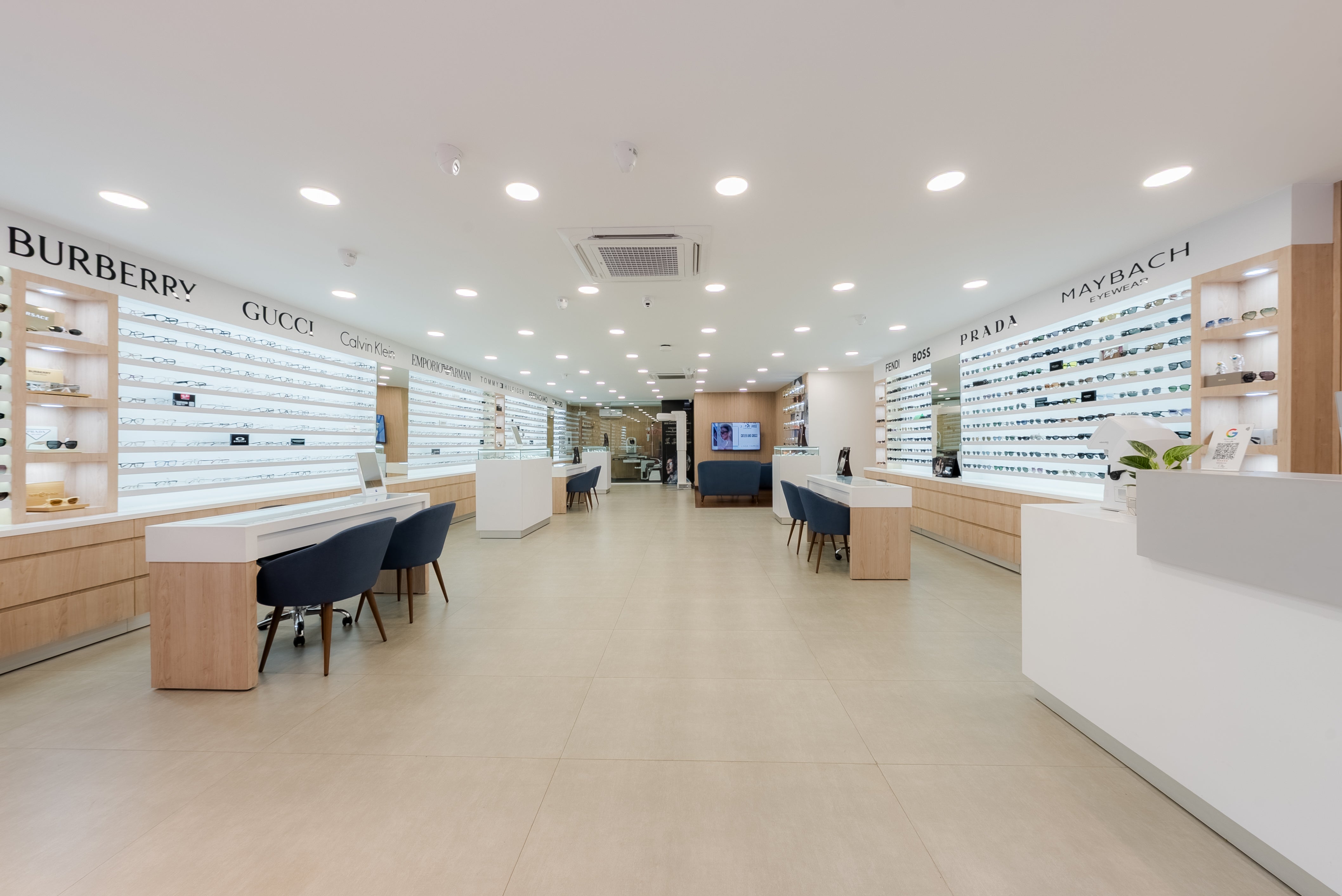 Premium optical frames and sunglasses displayed at SpecsBunker JP Nagar